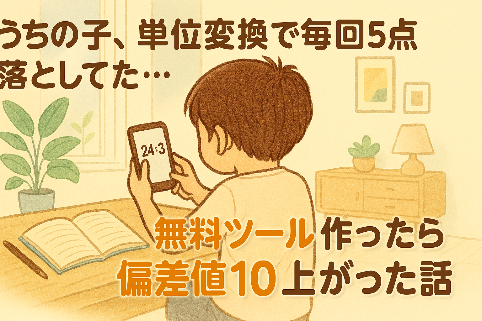 無料ツール作ったら偏差値10上がった話【2025年】